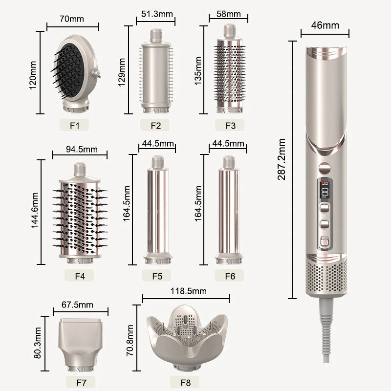 8 in 1 Multi Salon Styler