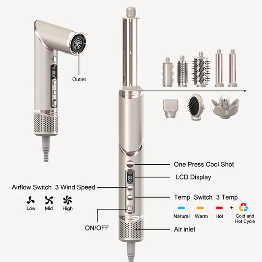 8 in 1 Multi Salon Styler